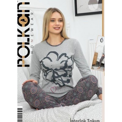 Жіноча піжама зі штанами Polkan (Туреччина)