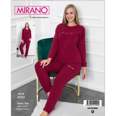 Женская теплая пижама со штанами  - Mirano 4503 (Турция)