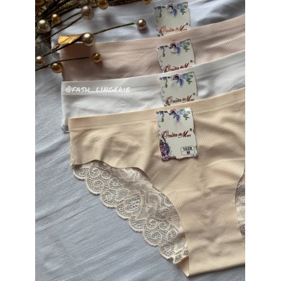 Трусы бесшовные кружевные с перфорацией Donafen (Onita de mas) 1028