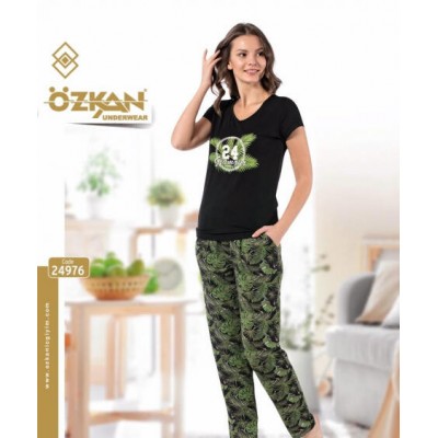 Комплект футболка со штанами- Вискоза - OZKAN