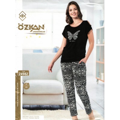 Комплект футболка со штанами - Вискоза - OZKAN