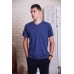 Комплект мужской футболка и штаны - темно-синий