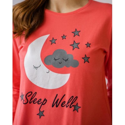 Пижама женская со штанами - луна Sleep Well
