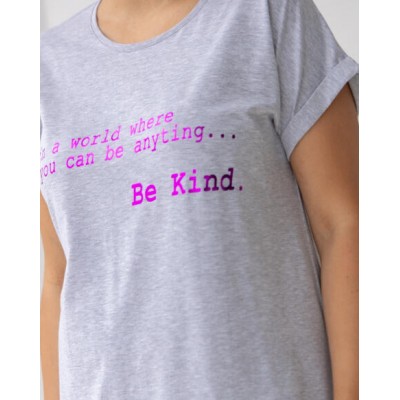 Женская батальная туника - надписи Be Kind