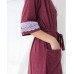 Комплект женский халат с сорочкой - Кружево
