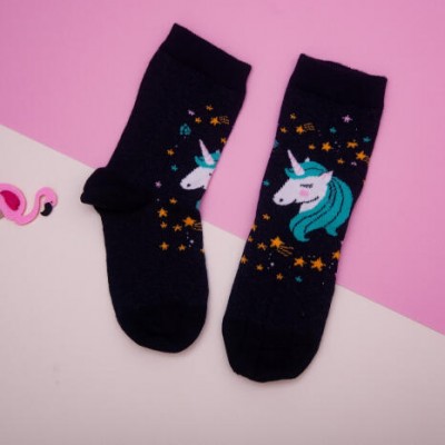 Шкарпетки на дівчинку - з єдинорогом