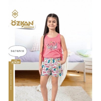 Комбінезон цілісний для дівчинки з шортами - OZKAN
