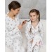 Пижама на девочку Интерлок - Котики - Family look мама/дочка