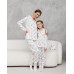 Пижама на девочку Интерлок - Котики - Family look мама/дочка