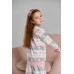 Пижама со штанами для девочки с принтом олени - Интерлок
