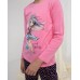 Підліткова піжама на дівчинку, рожева з феєю