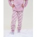 Піжама для дівчинки зі штанами Інтерлок - Бембі - Family look - Мама/дочка