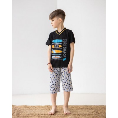 Подростковый комплект с шортами на мальчика - SURF