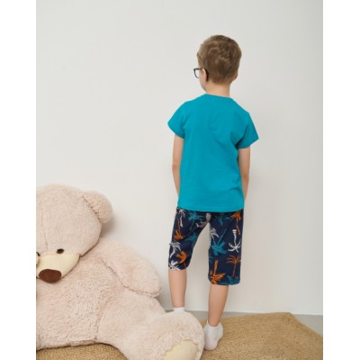 Комплект з шортами на хлопчика - Мавпочка