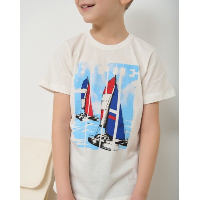 Комплект для мальчика с шортами Ozkan - Яхты
