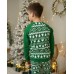 Подростковая пижама для мальчика - Новогодний орнамент - Family look для семьи
