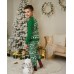 Подростковая пижама для мальчика - Новогодний орнамент - Family look для семьи