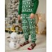 Подростковая пижама для мальчика - Новогодний орнамент - Family look для семьи