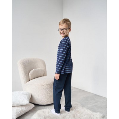 Детская пижама для мальчика - верх в полоску