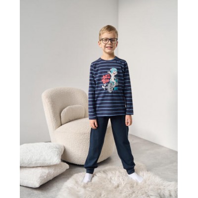Дитяча піжама для хлопчика - верх у смужку
