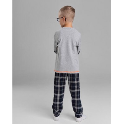 Комплект на мальчика со штанами в клетку - Gamer