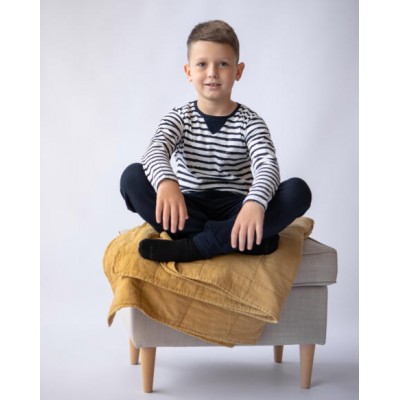 Комплект со штанами на мальчика - полосатая кофта