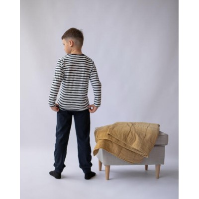 Комплект зі штанами на хлопчика - смугаста кофта