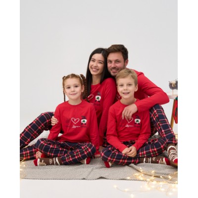 Підліткова піжама для хлопчика - Peace,Love,Irish - Family look для сім'ї