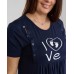 Сорочка для вагітних - темно-синя LOVE