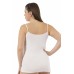 Женская майка Plus Size тонкая бретелька, вискоза - Ozkan