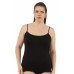 Женская майка Plus Size тонкая бретелька, вискоза - Ozkan