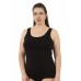 Майка жіноча Plus Size з облямівкою по горловині, віскоза - Ozkan