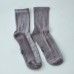 Жіночі однотонні шкарпетки з ущільненою стопою - Бежеві, сірі