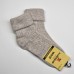Женские теплые носки, как из Пинтереста - однотонные - с отворотом