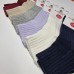 Жіночі однотонні бавовняні шкарпетки - середня довжина