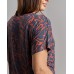 Комплект с шортами батал - Узоры по футболке