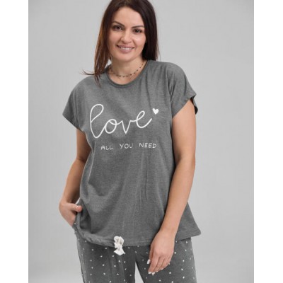 Батальний комплект зі штанами і футболкою - Love