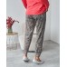 Батальна жіноча піжама зі штанами у візерунки - Beautiful