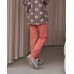 Женская пижама со штанами - мишки по кофте - БАЙКА