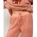 Жіночий теплий костюм з капюшоном ВелюрСофт - Ведмедик Тедді