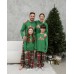 Женская пижама со штанами - Новогодняя Love - Family look для семьи