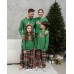 Женская пижама со штанами - Новогодняя Love - Family look для семьи