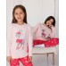 Новогодняя пижама Family look со штанами - зимний олень