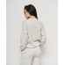 Комплект жіночий кофта+штани з яскравими деталями - Рубчик