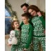 Женская пижама со штанами - Новогодний орнамент - Family look для семьи