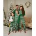 Женская пижама со штанами - Новогодний орнамент - Family look для семьи