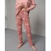 Женская пижама со штанами - без манжета - Hello