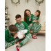 Женская пижама со штанами - Новогодний орнамент - Family look для семьи
