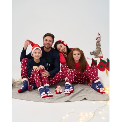 Жіноча піжама зі штанами - Merry Chr istmas - Family look для сім'ї