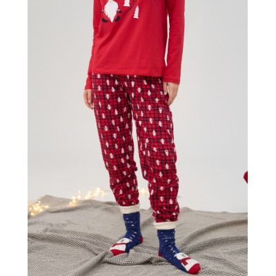 Женская пижама со штанами - Merry Christmas - Family look для семьи